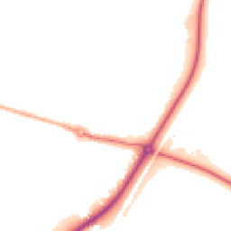 Night-time road noise heatmap for DN14 0JZ