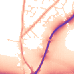 Daytime road noise heatmap for DN14 0LF
