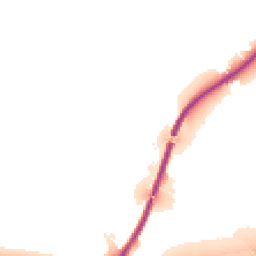 Night-time road noise heatmap for DN14 0LF