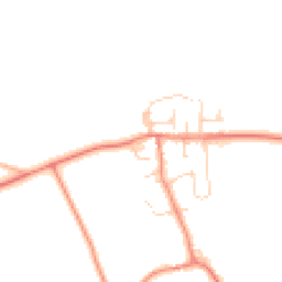 Daytime road noise heatmap for DN14 0NJ