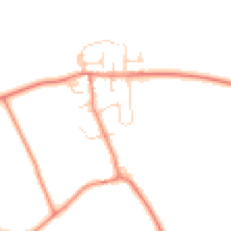 Daytime road noise heatmap for DN14 0NP