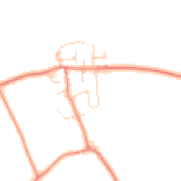 Daytime road noise heatmap for DN14 0NW