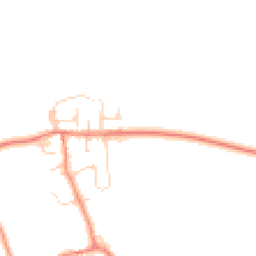 Daytime road noise heatmap for DN14 0NY