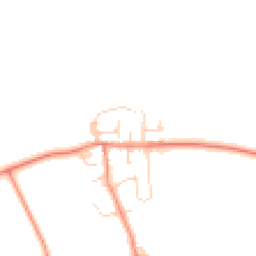 Daytime road noise heatmap for DN14 0PB