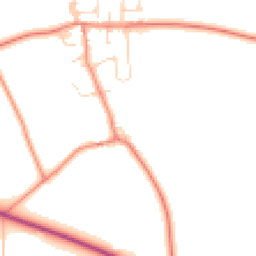 Daytime road noise heatmap for DN14 0PF