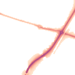 Night-time road noise heatmap for DN14 0PL