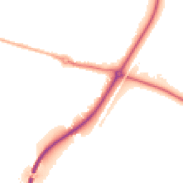Night-time road noise heatmap for DN14 0PS