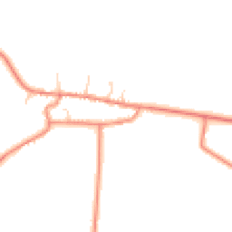 Daytime road noise heatmap for DN14 0RW