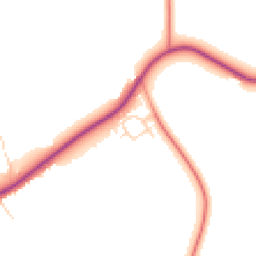 Daytime road noise heatmap for DN14 0TA