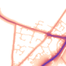 Daytime road noise heatmap for DN14 0TG