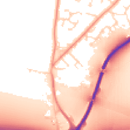 Daytime road noise heatmap for DN14 0US