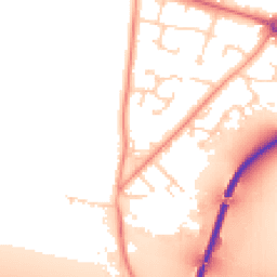 Daytime road noise heatmap for DN14 0WF
