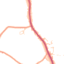 Daytime road noise heatmap for DN14 0WH