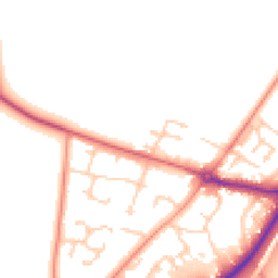 Daytime road noise heatmap for DN14 0WR
