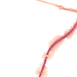 Night-time road noise heatmap for DN14 0YL