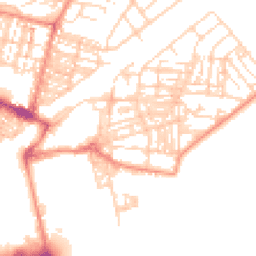 Daytime road noise heatmap for DN14 5AS