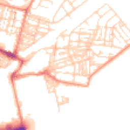 Daytime road noise heatmap for DN14 5DU