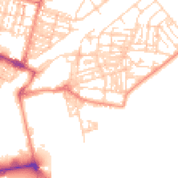 Daytime road noise heatmap for DN14 5DZ