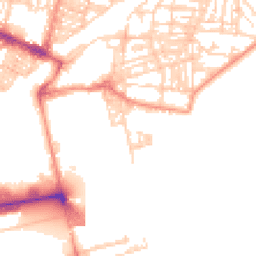 Daytime road noise heatmap for DN14 5FA