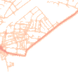 Daytime road noise heatmap for DN14 5JB