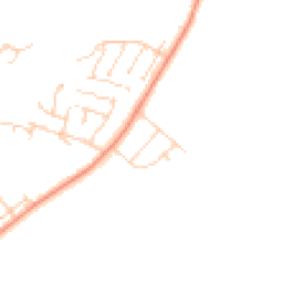 Daytime road noise heatmap for DN14 5LQ