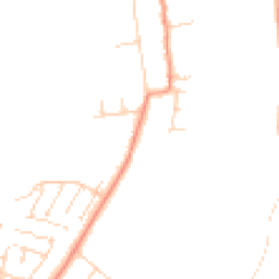 Daytime road noise heatmap for DN14 5LX
