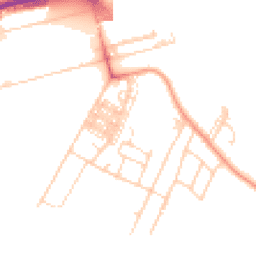 Daytime road noise heatmap for DN14 5UL