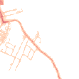 Daytime road noise heatmap for DN14 5YN
