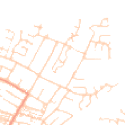 Daytime road noise heatmap for DN14 6AB
