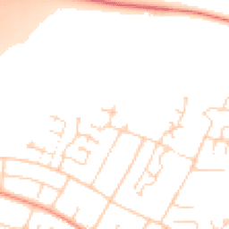 Daytime road noise heatmap for DN14 6AY