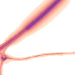 Night-time road noise heatmap for DN14 6BT