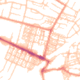 Daytime road noise heatmap for DN14 6DN
