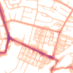 Daytime road noise heatmap for DN14 6EJ