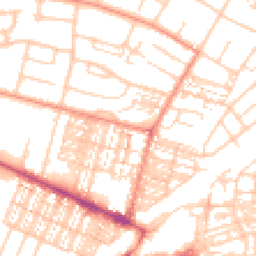 Daytime road noise heatmap for DN14 6NR