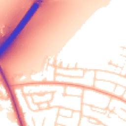 Daytime road noise heatmap for DN14 6RP