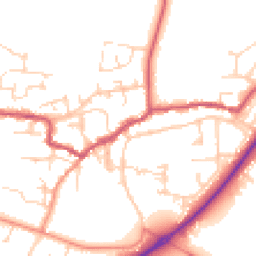 Daytime road noise heatmap for DN14 7AB