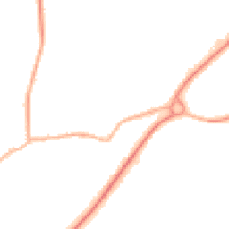 Night-time road noise heatmap for DN14 7AJ