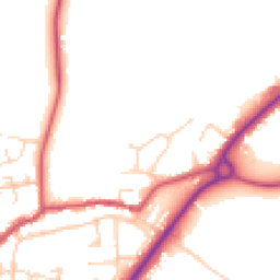 Daytime road noise heatmap for DN14 7AW