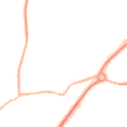 Night-time road noise heatmap for DN14 7AW