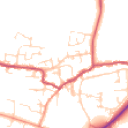 Daytime road noise heatmap for DN14 7BB