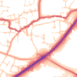 Daytime road noise heatmap for DN14 7FA