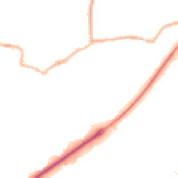Night-time road noise heatmap for DN14 7FA