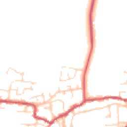 Daytime road noise heatmap for DN14 7FR