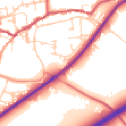 Daytime road noise heatmap for DN14 7GH