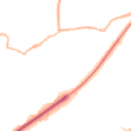 Night-time road noise heatmap for DN14 7GP
