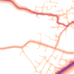 Daytime road noise heatmap for DN14 7GW
