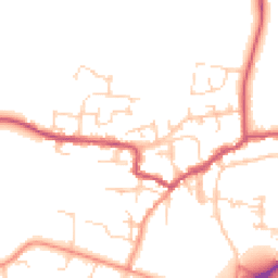 Daytime road noise heatmap for DN14 7JD