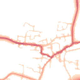 Daytime road noise heatmap for DN14 7JE