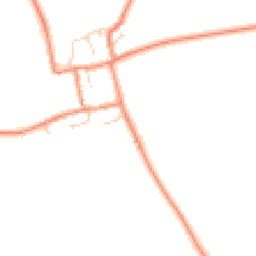Daytime road noise heatmap for DN14 7PS