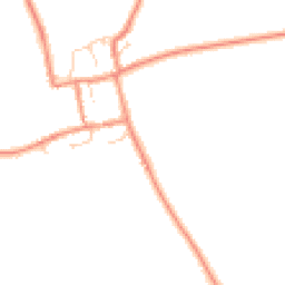 Daytime road noise heatmap for DN14 7PT